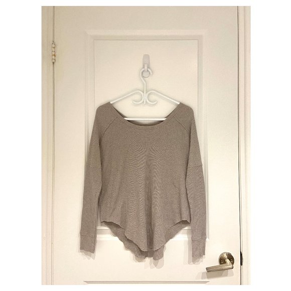 TNA Alder Thermal Waffle-knit long sleeve Sweater - Picture 1 of 4